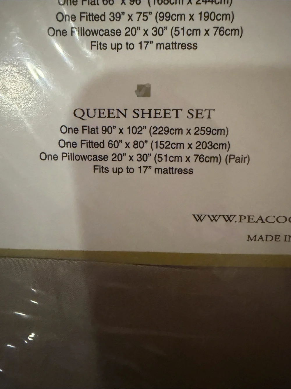 Peacock Alley Queen Sheet Set in Gray - 500TC Egyptian Cotton